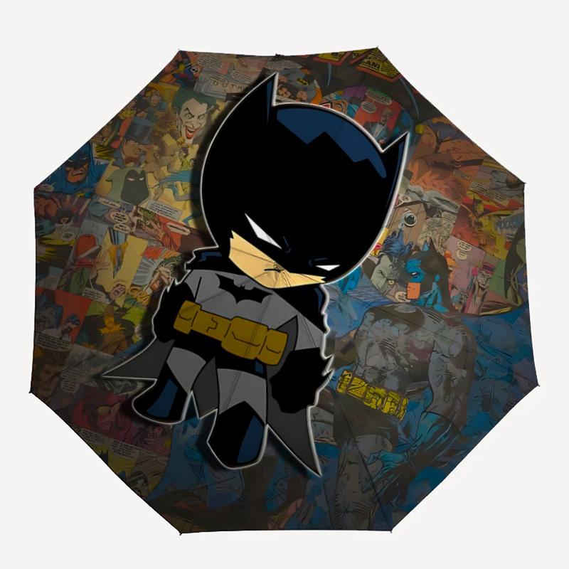1pc Batman Comics Automatic Folding Umbrella - Compact 8-Rib Design, Durable Plastic & Iron, Lightweight for Outdoor Daily Use21173
1pc Batman Comics Automatic Folding Umbrella - Compact 8-Rib Design, Durable Plastic & Iron, Lightweight for Outdoor Daily Use21173