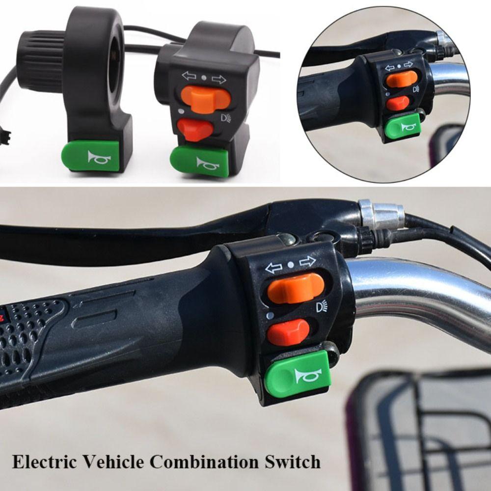 Black Tricycle Button Horn Plastic Headlight Buttons Electric Vehicle Accessories Single Horn Switch
Black Tricycle Button Horn Plastic Headlight Buttons Electric Vehicle Accessories Single Horn Switch