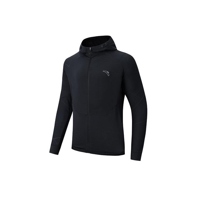 Anta Running Series Solid Color Logo Hooded Breathable Sports Jacket Men Jackets Black 152415701-4 M
Anta Running Series Solid Color Logo Hooded Breathable Sports Jacket Men Jackets Black 152415701-4 M