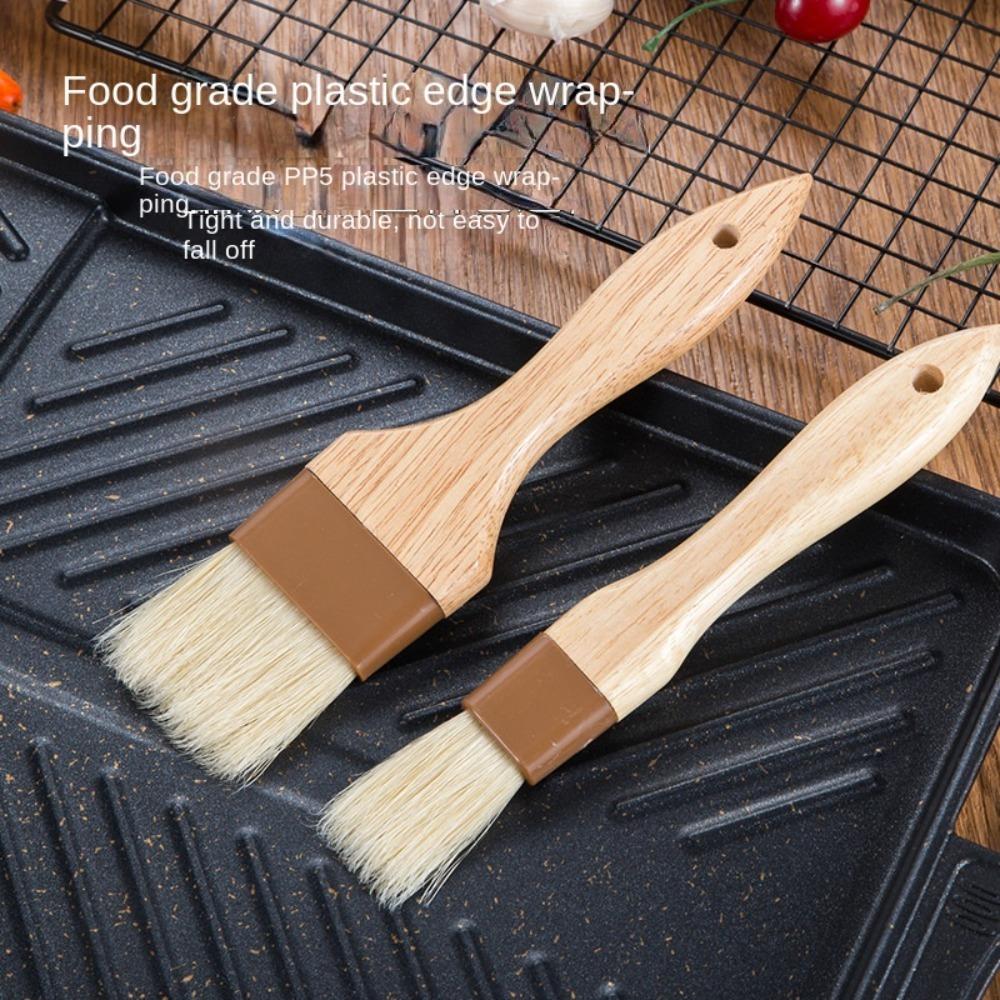 Easy to Grip 1/1.5/2 inch Cooking Brushes Food Pastry Brush Boar Bristles Oil Brush Basting Brushes 
Easy to Grip 1/1.5/2 inch Cooking Brushes Food Pastry Brush Boar Bristles Oil Brush Basting Brushes