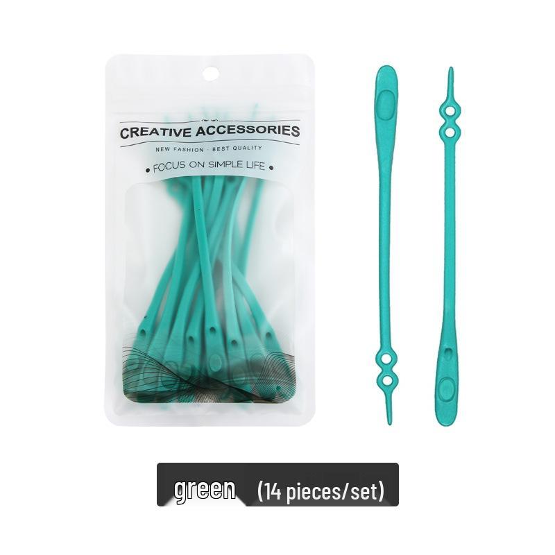 Универсальные силиконовые шнурки без завязывания для детей и взрослых - Эластичные, прочные и красочные 14cm
Универсальные силиконовые шнурки без завязывания для детей и взрослых - Эластичные, прочные и красочные 14cm