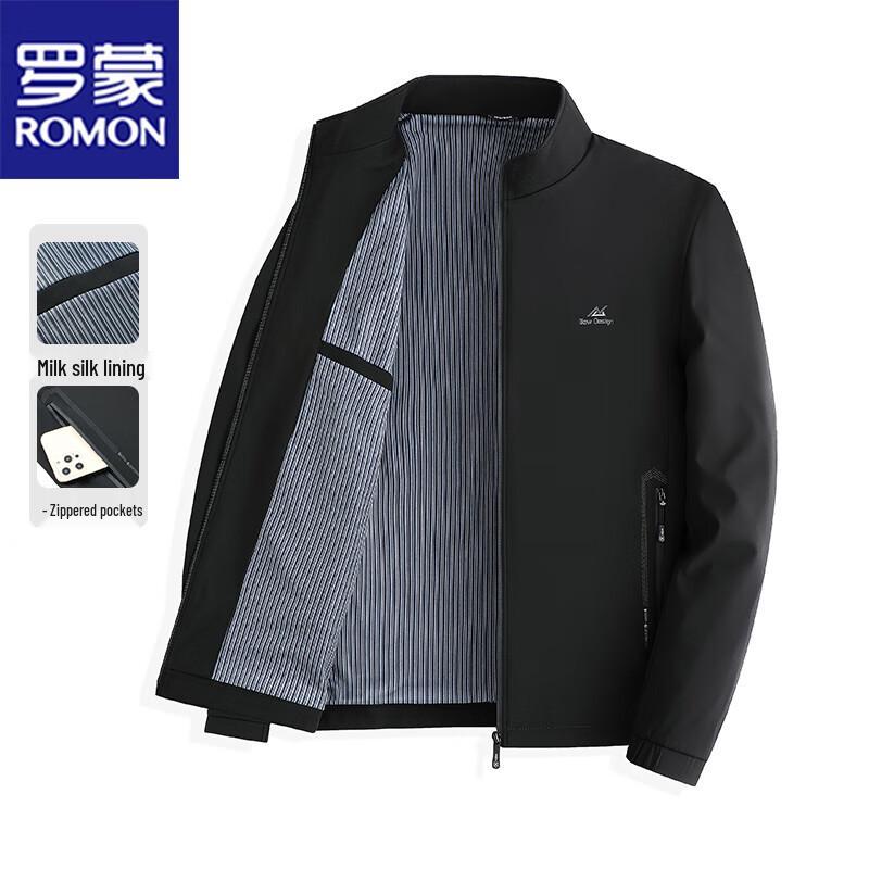 ROMON Men s Business Casual Stand Collar Jacket XL
ROMON Men s Business Casual Stand Collar Jacket XL