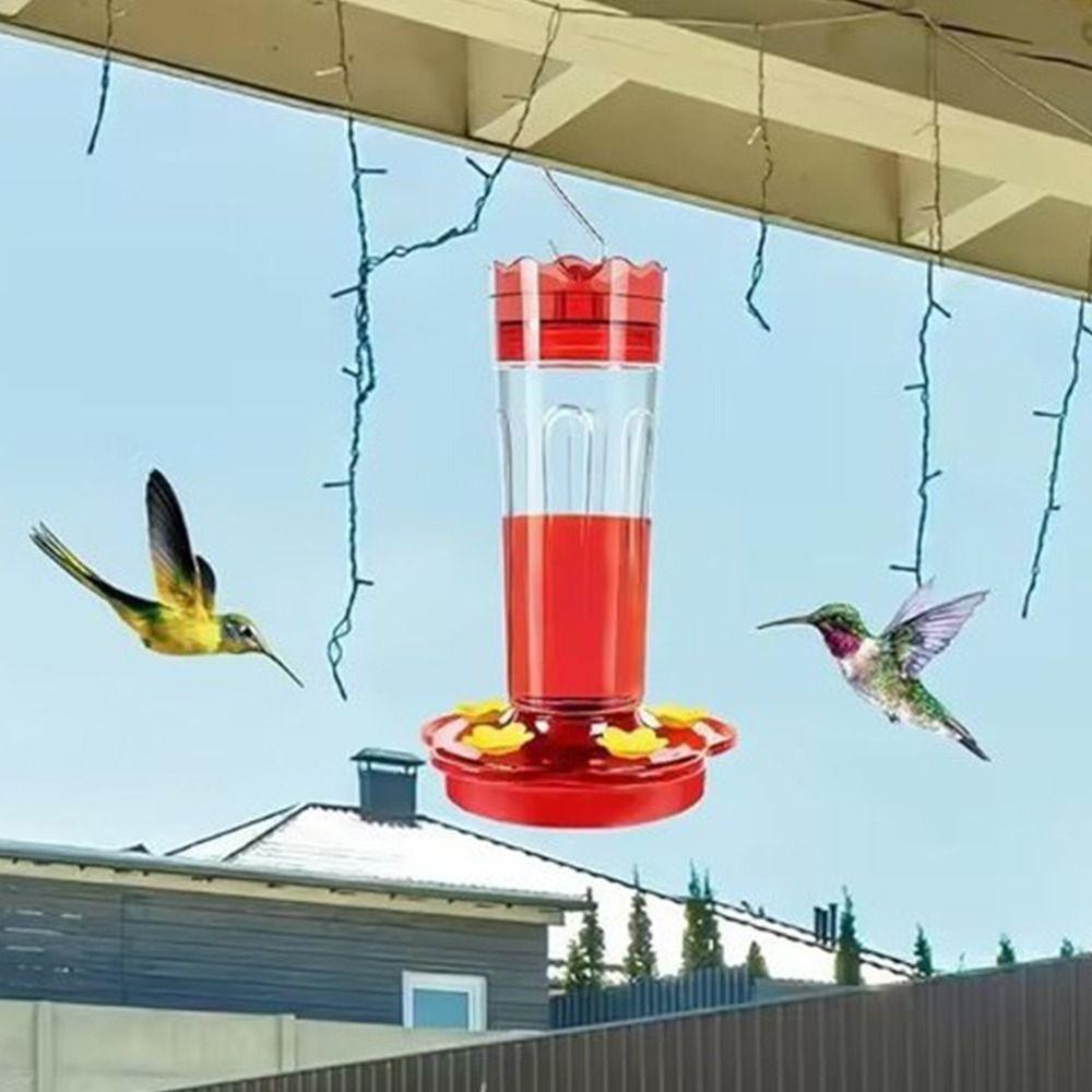 Flower Shape Bird Feeder Plastic Hummingbird Drinker Hummingbird Feeder Balcony Style 1
Flower Shape Bird Feeder Plastic Hummingbird Drinker Hummingbird Feeder Balcony Style 1