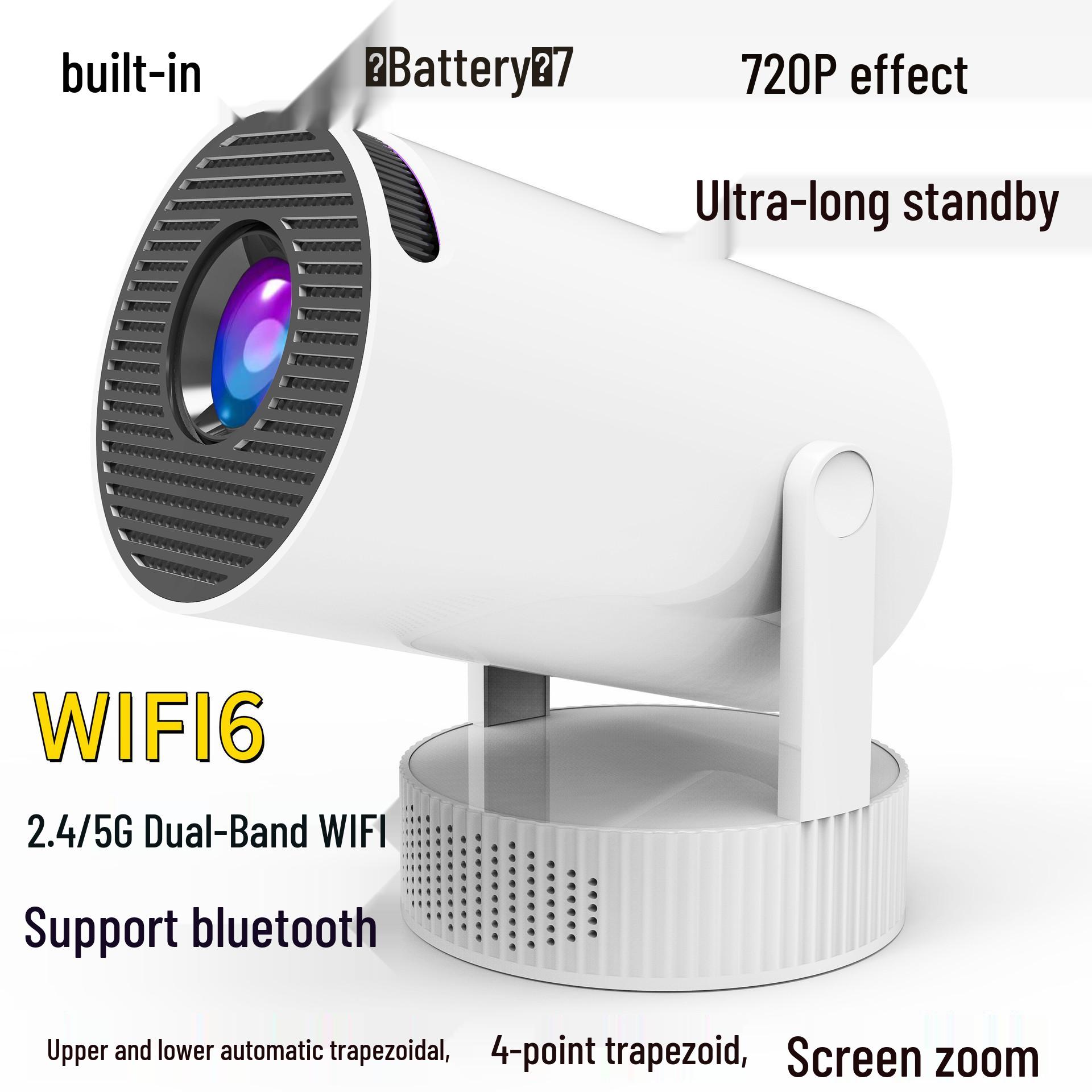 HY300ProMax Portable HD Home Projector with Mini Battery US Standard
HY300ProMax Portable HD Home Projector with Mini Battery US Standard
