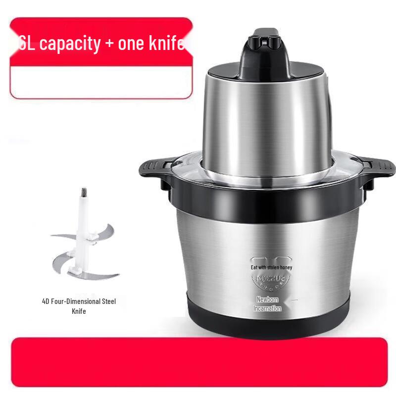 Zuozhixun 6L Large Capacity Meat Grinder Food Processor
Zuozhixun 6L Large Capacity Meat Grinder Food Processor