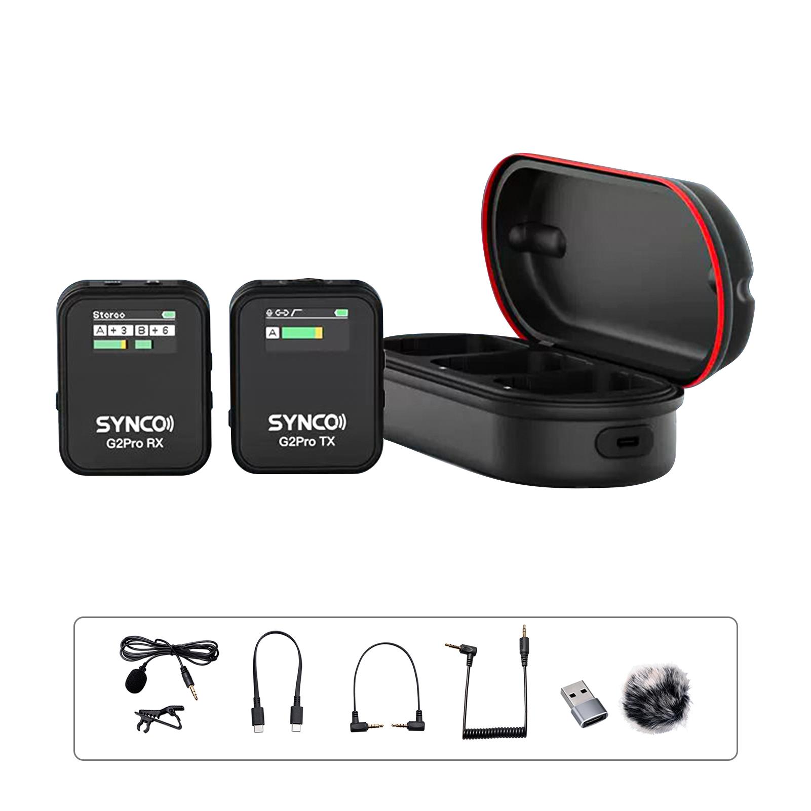 Беспроводная микрофонная система SYNCO G2A1 Pro с 1 приемником и 1 микрофоном, дальность передачи 200 м, 6 1 Receiver & 1 Microphone чёрный
Беспроводная микрофонная система SYNCO G2A1 Pro с 1 приемником и 1 микрофоном, дальность передачи 200 м, 6 1 Receiver & 1 Microphone чёрный