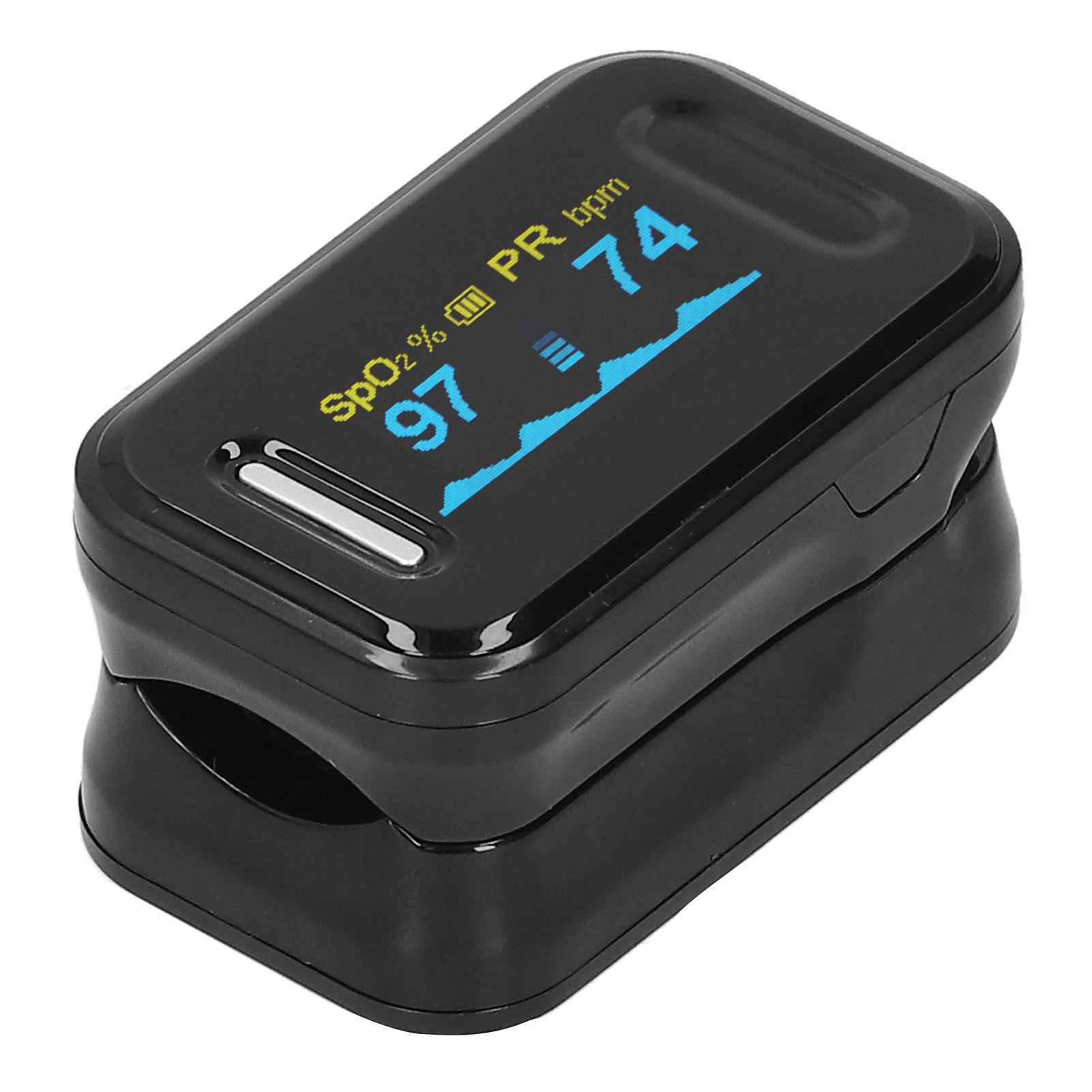 LED Blood Oxygen Meter Household Oximeter Saturation Monitor Fingertip Portable Supplies
LED Blood Oxygen Meter Household Oximeter Saturation Monitor Fingertip Portable Supplies