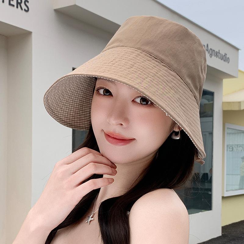Women s Double-Sided Fisherman Hat Vintage Casual Bucket Sunhat for Spring-Summer Fashionable Outdoor Accessory 56-58cm хаки
Women s Double-Sided Fisherman Hat Vintage Casual Bucket Sunhat for Spring-Summer Fashionable Outdoor Accessory 56-58cm хаки