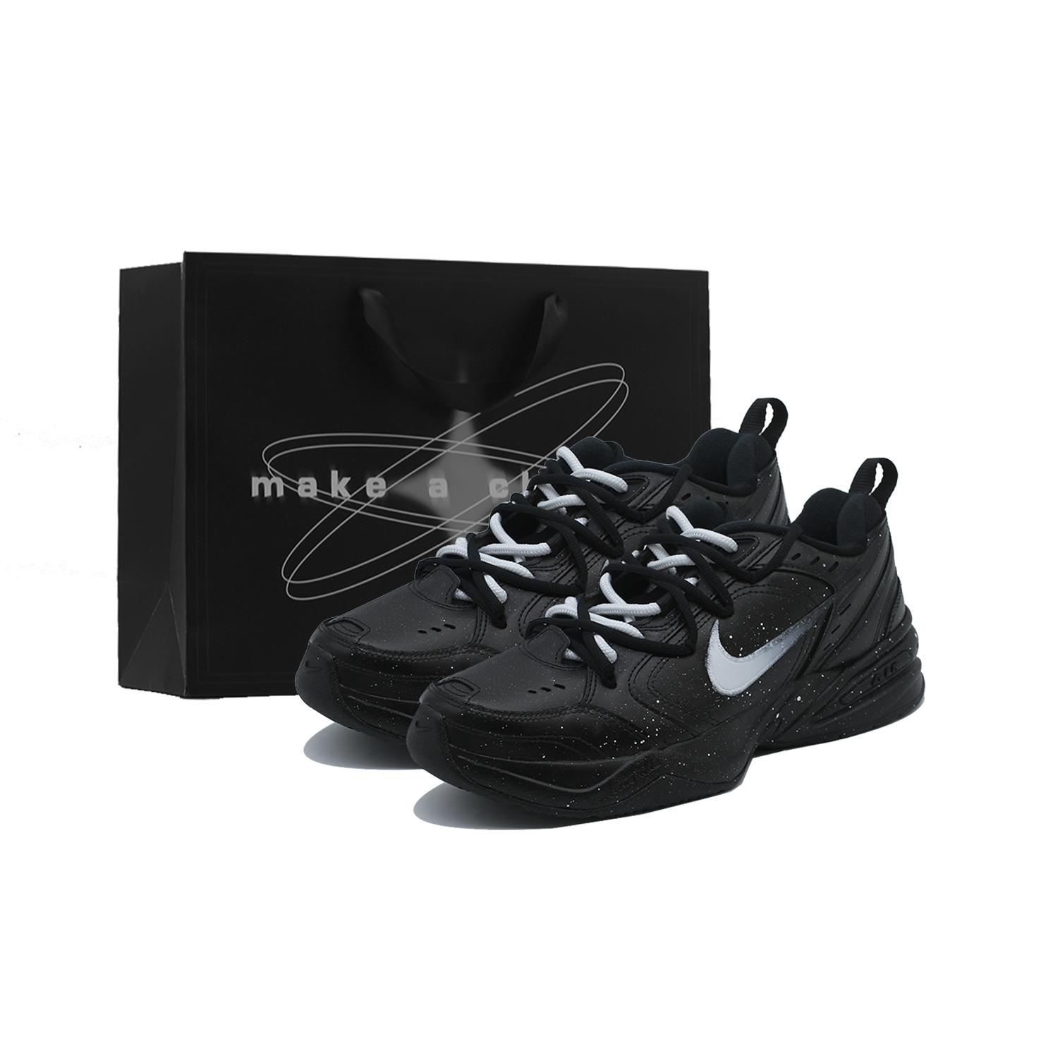 Nike Air Monarch 4 Нескользящие Устойчивые к истиранию Низкие Кроссовки-платформы Унисекс Черный Белый 415445-001(Team140-S-BOX) 38
Nike Air Monarch 4 Нескользящие Устойчивые к истиранию Низкие Кроссовки-платформы Унисекс Черный Белый 415445-001(Team140-S-BOX) 38