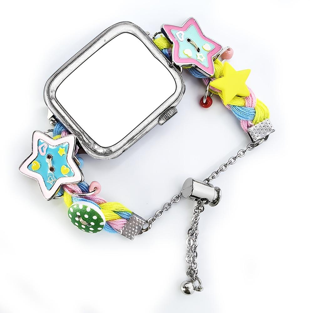 Dopamine Rainbow Star Smart Watch Strap for Apple Watch 38-49mm 38/40/41/42mm(S10/S11) разноцветный
Dopamine Rainbow Star Smart Watch Strap for Apple Watch 38-49mm 38/40/41/42mm(S10/S11) разноцветный