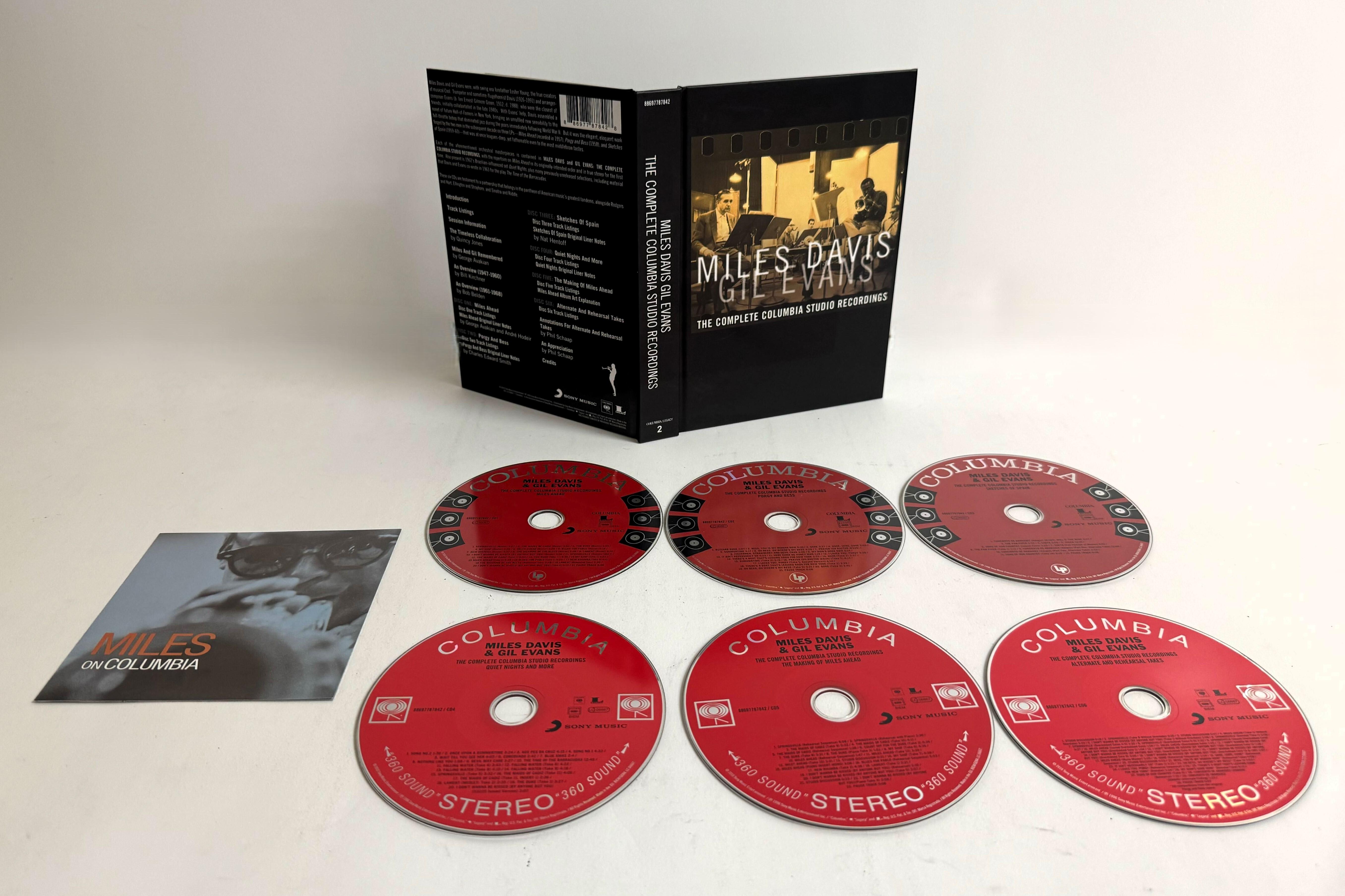 CD MILES DAVIS GIL EVANS Complete Columbia Studio Recordings 88697787842 COLUMBIA 2010 Europe Jazz Used
CD MILES DAVIS GIL EVANS Complete Columbia Studio Recordings 88697787842 COLUMBIA 2010 Europe Jazz Used