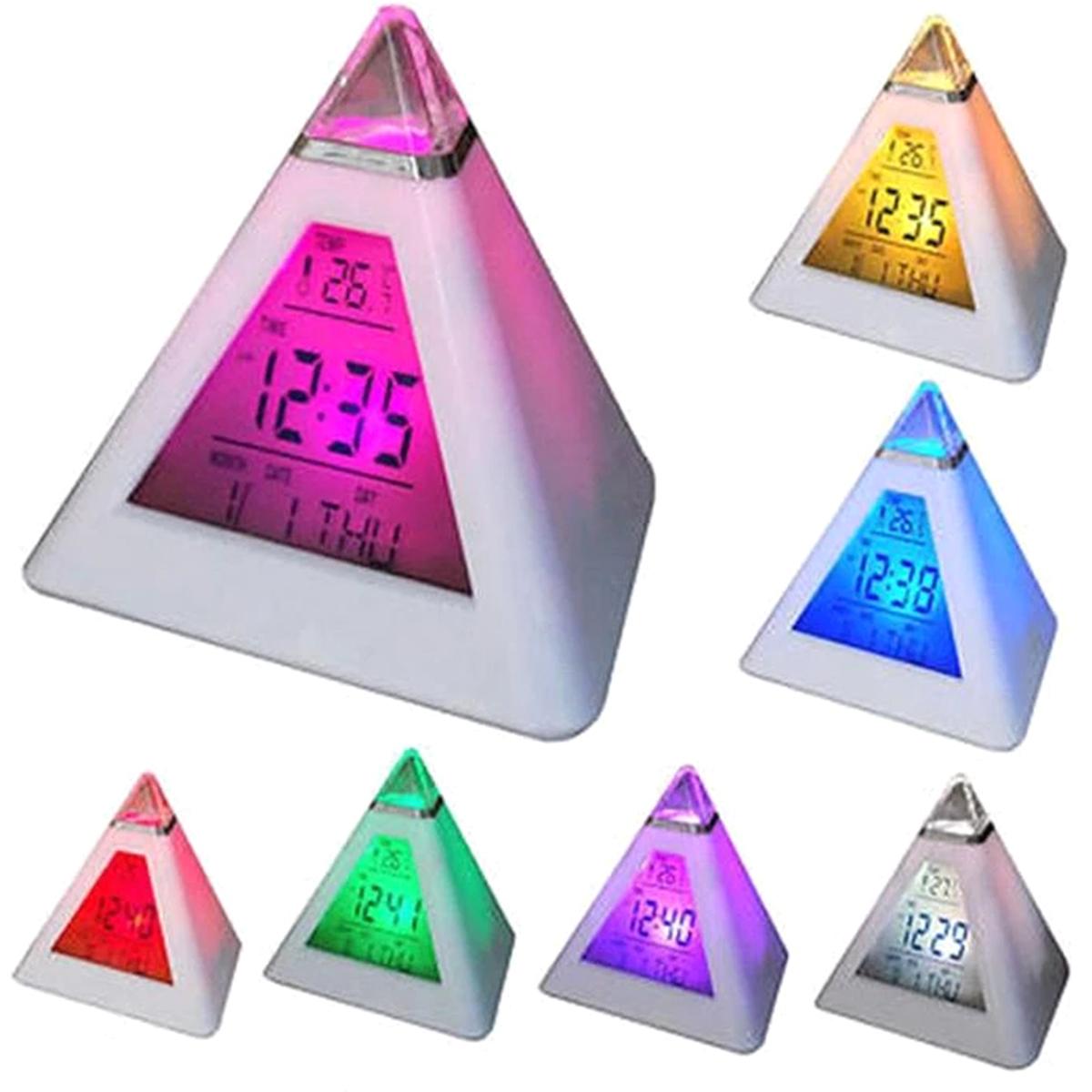 Kids Digital Alarm Clock LED Music Alarm Clock 7 Color Night Light Snooze Temperature Detect Children Bedroom Decorate Clock
Kids Digital Alarm Clock LED Music Alarm Clock 7 Color Night Light Snooze Temperature Detect Children Bedroom Decorate Clock