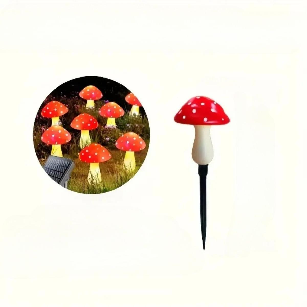 Creative Solar Mushroom String Lights Outdoor Waterproof Garden Decorative Lights for Yard Patio Pathway Backyard Party Decor 8LED жовтий
Creative Solar Mushroom String Lights Outdoor Waterproof Garden Decorative Lights for Yard Patio Pathway Backyard Party Decor 8LED жовтий