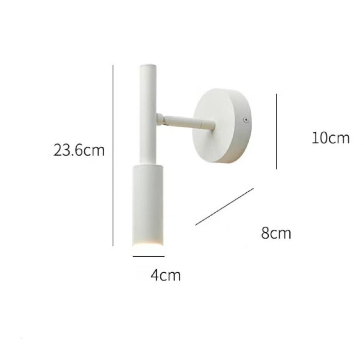 JOYINLED Modern Aluminum Wall Sconce - 5W 350° Rotatable Reading Light, LED Wall Lamp for Bedroom Hallway Living Room lighting 6000K&1PCS
JOYINLED Modern Aluminum Wall Sconce - 5W 350° Rotatable Reading Light, LED Wall Lamp for Bedroom Hallway Living Room lighting 6000K&1PCS
