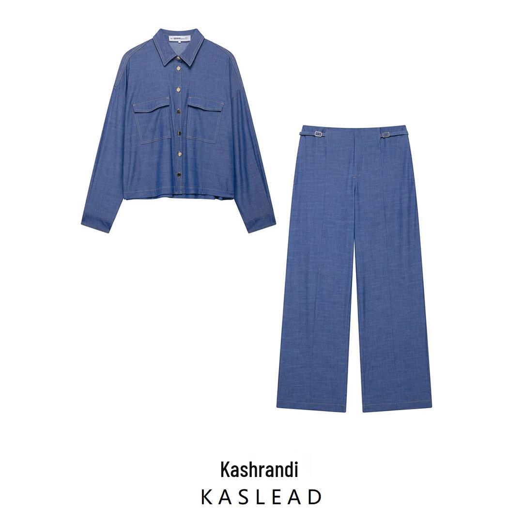Spring 2025 Women s European Style Fashion Patch Pocket Shirt & Casual Long Pants Set M
Spring 2025 Women s European Style Fashion Patch Pocket Shirt & Casual Long Pants Set M