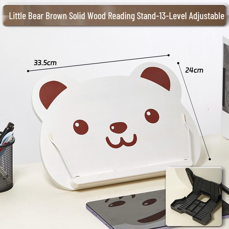 Little Bear Foldable Wooden Book Stand for Kids
Little Bear Foldable Wooden Book Stand for Kids