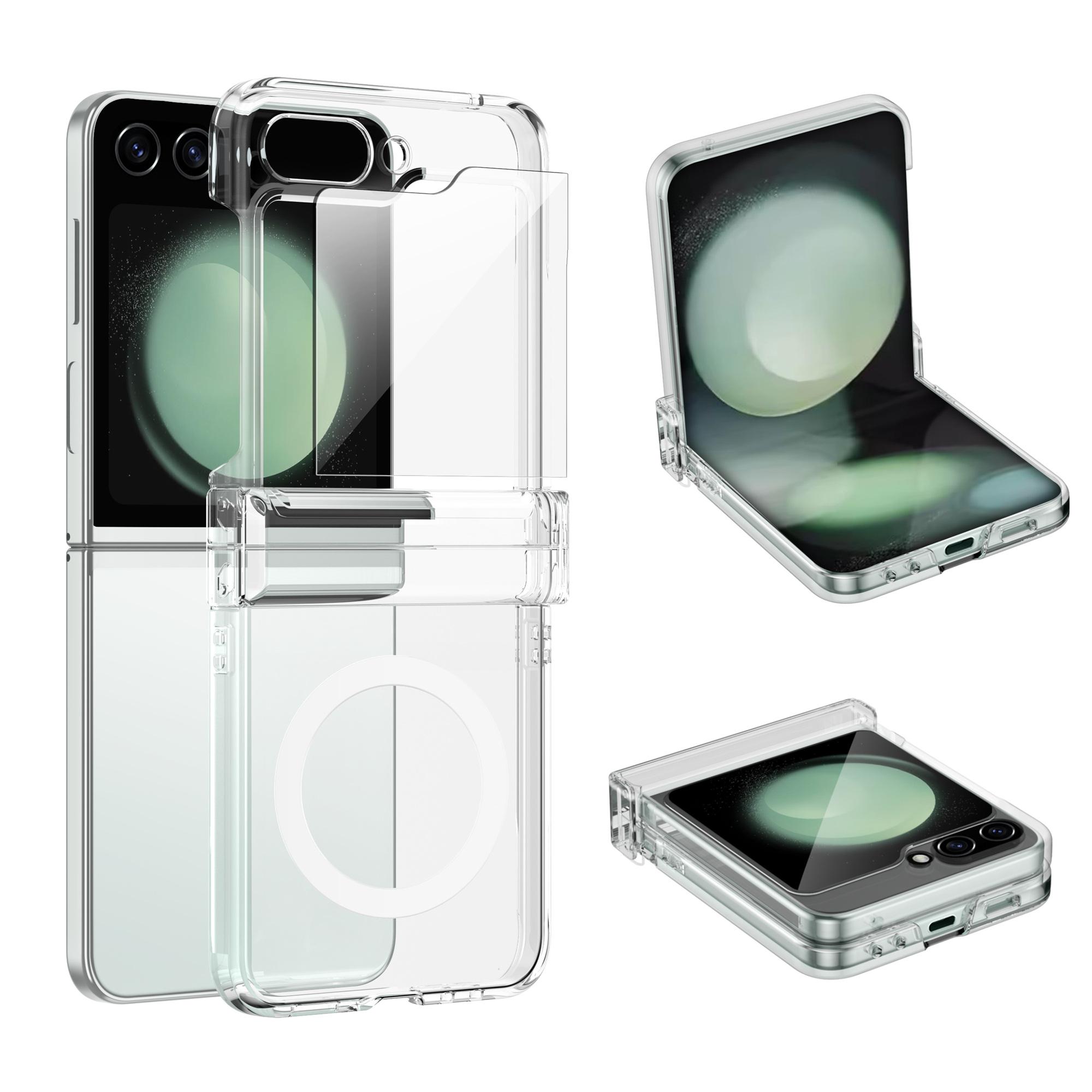 For Samsung Galaxy Z Flip6 5G Magnetic Clear Case TPU+PC Airbag Protective Phone Cover A
For Samsung Galaxy Z Flip6 5G Magnetic Clear Case TPU+PC Airbag Protective Phone Cover A