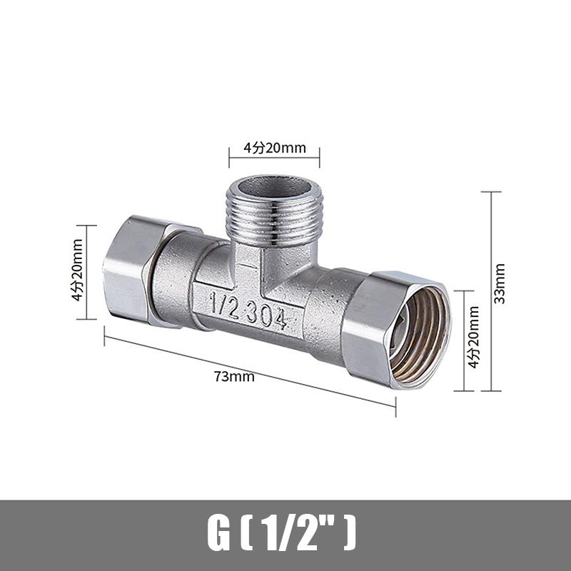Т-подібний адаптер з нержавіючої сталі G1/2 Т-клапан Розгалужувач Триходовий Пристрій Отвор Для Ванної Біде Зрошувач Душ A7
Т-подібний адаптер з нержавіючої сталі G1/2 Т-клапан Розгалужувач Триходовий Пристрій Отвор Для Ванної Біде Зрошувач Душ A7