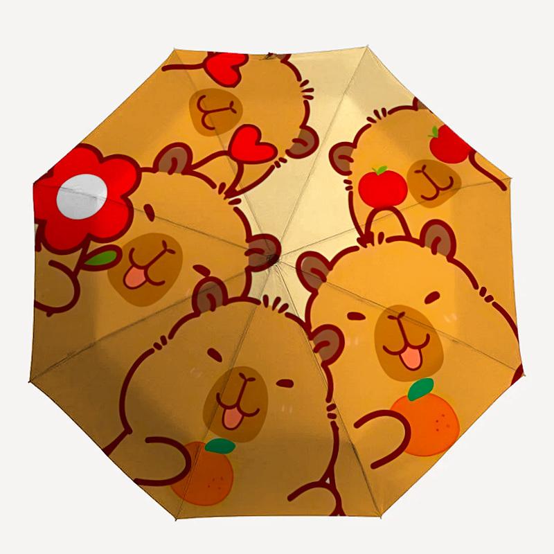 1pc Capybara Fashionable Automatic Opening/Closing Folding Umbrella with 8 Bones, Windproof Portable, Daily Use24
1pc Capybara Fashionable Automatic Opening/Closing Folding Umbrella with 8 Bones, Windproof Portable, Daily Use24