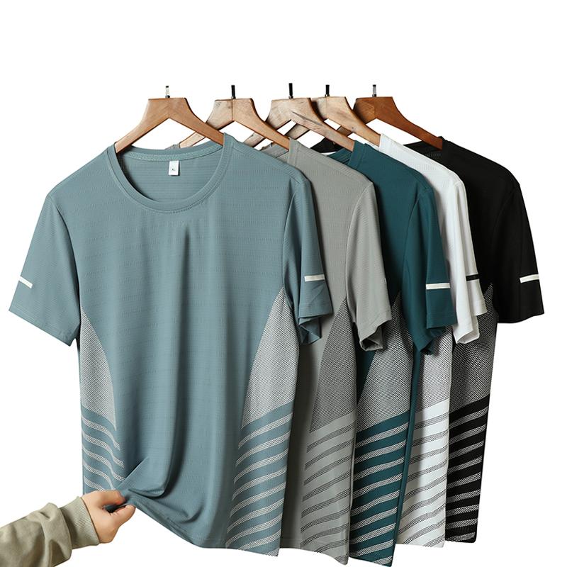 Men s Running T shirt Summer Sport T-Shirts Gym Fitness Tights Quick Dry Clothing Football Jersey Training Workout Sport Shirts 5XL(92 kg-100 kg) білий
Men s Running T shirt Summer Sport T-Shirts Gym Fitness Tights Quick Dry Clothing Football Jersey Training Workout Sport Shirts 5XL(92 kg-100 kg) білий