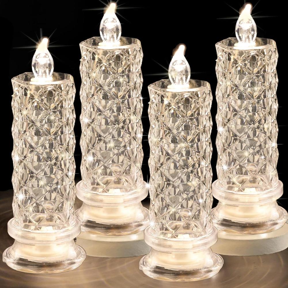 Led Candle Light Rose Pattern Projection Simulation Flameless Candle Lamp for Home Birthday Wedding Party Decoration Christmas
Led Candle Light Rose Pattern Projection Simulation Flameless Candle Lamp for Home Birthday Wedding Party Decoration Christmas