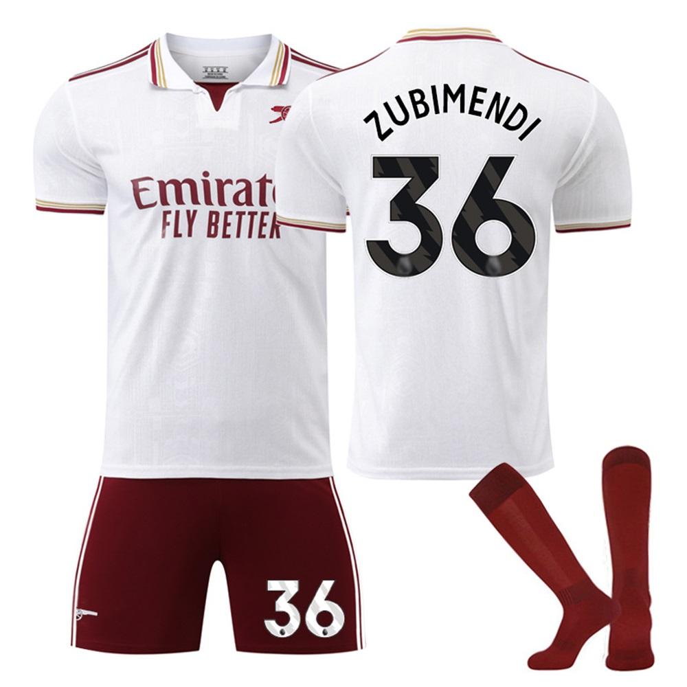 2025-26 Arsenal 2nd Away #36 ZUBIMENDI Sport Training Jersey Set with Socks Teens Kids Adults Football Kits 16
2025-26 Arsenal 2nd Away #36 ZUBIMENDI Sport Training Jersey Set with Socks Teens Kids Adults Football Kits 16