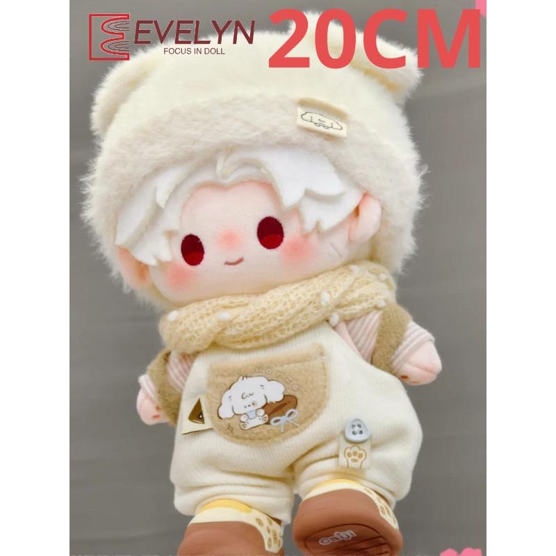 Evelyn Love and Deepspace Sylus 20cm Doll Clothes Outfit Cute Strap Pants Scaft Warm Plush Hat Accessroies For Christmas Gift
Evelyn Love and Deepspace Sylus 20cm Doll Clothes Outfit Cute Strap Pants Scaft Warm Plush Hat Accessroies For Christmas Gift