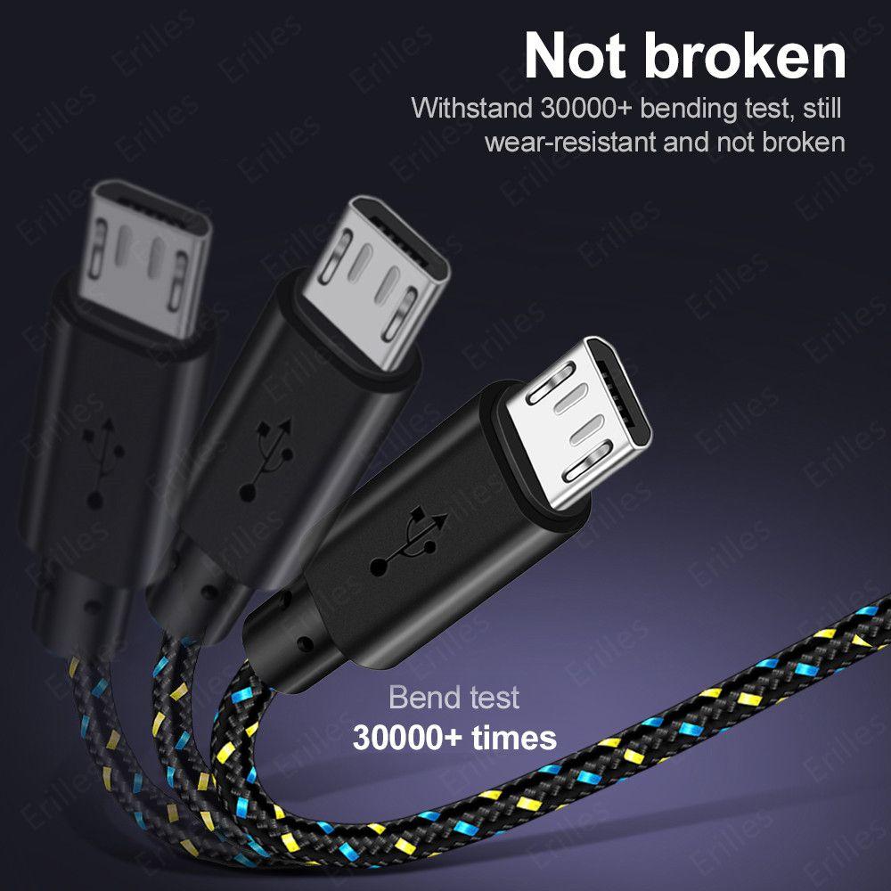 Наконечники кабелей USB Micro USB-кабель Нейлоновый плетеный кабель для передачи данных Провод для быстрой зарядки мобильного телефона
Наконечники кабелей USB Micro USB-кабель Нейлоновый плетеный кабель для передачи данных Провод для быстрой зарядки мобильного телефона