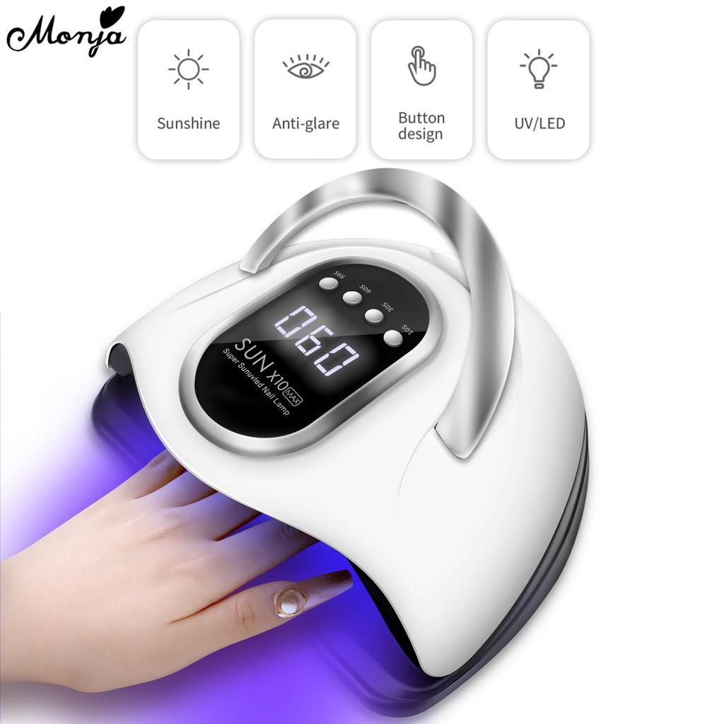 Monja 280W Сушилка для ногтей Светодиодная УФ-лампа для отверждения гель-лака ЕС Штекер ЖК-экран Интеллектуальный датчик Профессиональный инструмент для маникюра
Monja 280W Сушилка для ногтей Светодиодная УФ-лампа для отверждения гель-лака ЕС Штекер ЖК-экран Интеллектуальный датчик Профессиональный инструмент для маникюра