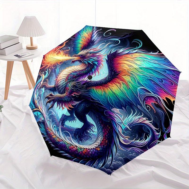 1pc Dragon with Vibrant Colors and Majestic Wings Automatic Open/CloseUmbrella,Compact Umbrella for Men & Women Day Gift.C076
1pc Dragon with Vibrant Colors and Majestic Wings Automatic Open/CloseUmbrella,Compact Umbrella for Men & Women Day Gift.C076