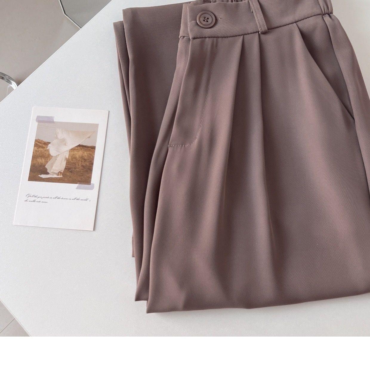 Women s High Waist Wide Leg Pants - Spring/Summer Slimming Casual Suit S 80-98 lbs
Women s High Waist Wide Leg Pants - Spring/Summer Slimming Casual Suit S 80-98 lbs