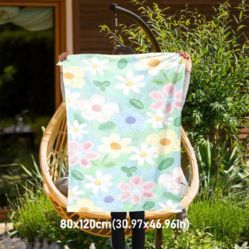 1pc Floral Pattern Outdoor Flannel Blanket Soft Warm All-Season Throw for Sofa Bed Car Camping Office, Cozy Gift Idea1309S 80x120cm(31x47inch)
1pc Floral Pattern Outdoor Flannel Blanket Soft Warm All-Season Throw for Sofa Bed Car Camping Office, Cozy Gift Idea1309S 80x120cm(31x47inch)