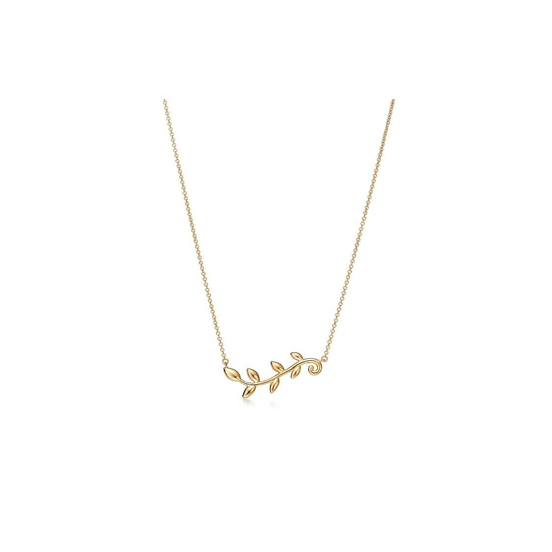 Tiffany & Co. Paloma Picasso Olive Leaf Vine 18K Gold Necklace Women necklace 60021509 F,Gold
Tiffany & Co. Paloma Picasso Olive Leaf Vine 18K Gold Necklace Women necklace 60021509 F,Gold