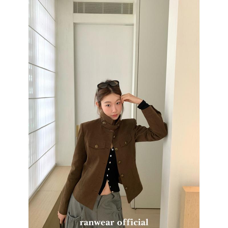 A-Gua Ya Modern Stand-Up Collar Waxed Workwear Jacket – Versatile and Stylish. L - Up to 60 kg лате/коричневий
A-Gua Ya Modern Stand-Up Collar Waxed Workwear Jacket – Versatile and Stylish. L - Up to 60 kg лате/коричневий