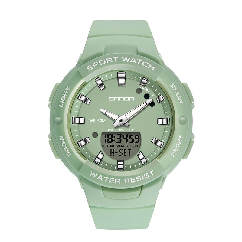 UWatch for Women Fashion Outdoor Sports 5Bar Waterproof Female Electronic Wristwatch Children Girls Watches Clock зелений
UWatch for Women Fashion Outdoor Sports 5Bar Waterproof Female Electronic Wristwatch Children Girls Watches Clock зелений