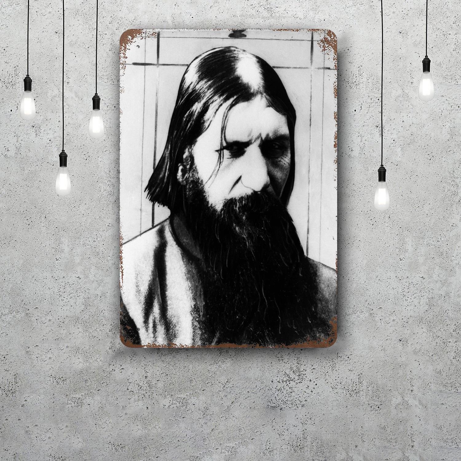 rasputin poster Classic Poster Rusty Metal Plaque Retro Decorative Plate Bar Man Cave Garage Club Metal Sign Wall Decoration 20x30cm(7.8x11.8inch)
rasputin poster Classic Poster Rusty Metal Plaque Retro Decorative Plate Bar Man Cave Garage Club Metal Sign Wall Decoration 20x30cm(7.8x11.8inch)