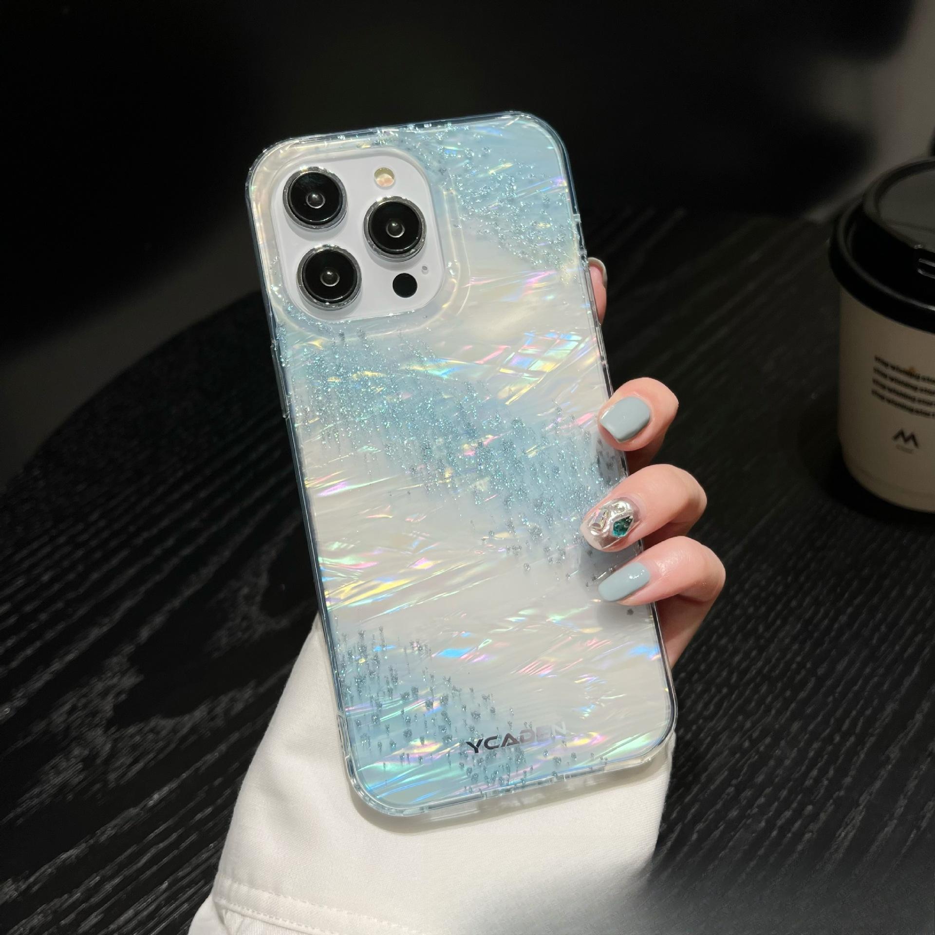 Чехол с узором «Ракушка» подходит для чехла iPhone 14, iPhone 13 Pro, с градиентным блеском «Облачная звездная река» и противоударными характеристиками Apple 12Promax синий
Чехол с узором «Ракушка» подходит для чехла iPhone 14, iPhone 13 Pro, с градиентным блеском «Облачная звездная река» и противоударными характеристиками Apple 12Promax синий