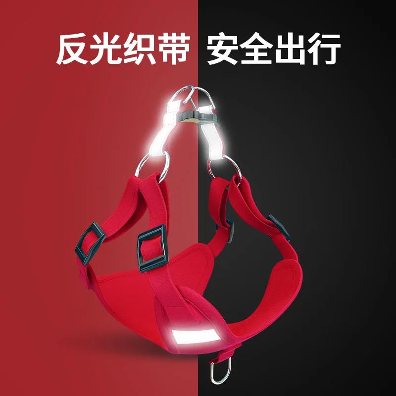 Pet Supplies Dog Vest Type Traction Rope Chest Set Reflective Dog Rope Suede Cat Chest Set 7-10 pounds
Pet Supplies Dog Vest Type Traction Rope Chest Set Reflective Dog Rope Suede Cat Chest Set 7-10 pounds