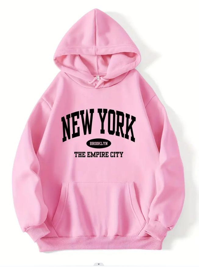 Unisex Casual Thickened Hoodie: NYC Style, Comfortable & Versatile S розовый
Unisex Casual Thickened Hoodie: NYC Style, Comfortable & Versatile S розовый