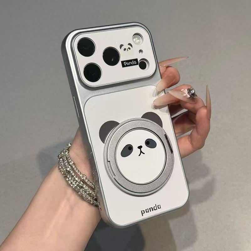 Adorable Panda Stand & Electroplated Phone Case for iPhone 16 Pro Max/Apple 17 iPhone 15 Pro Max
Adorable Panda Stand & Electroplated Phone Case for iPhone 16 Pro Max/Apple 17 iPhone 15 Pro Max