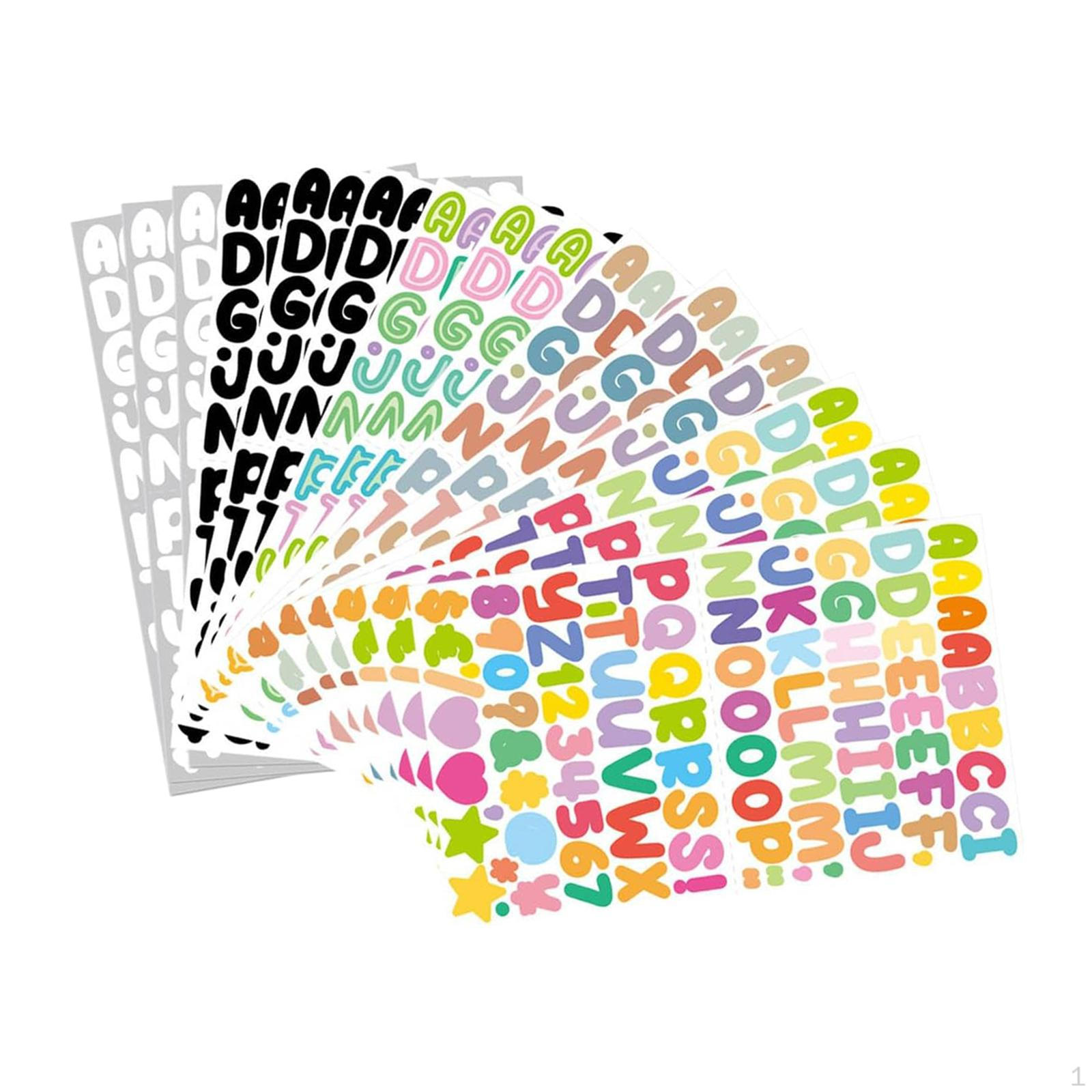 Алфавітні наліпки Цифрові наліпки Мистецтво 0,5 дюйма DIY Літери для етикеток
Алфавітні наліпки Цифрові наліпки Мистецтво 0,5 дюйма DIY Літери для етикеток