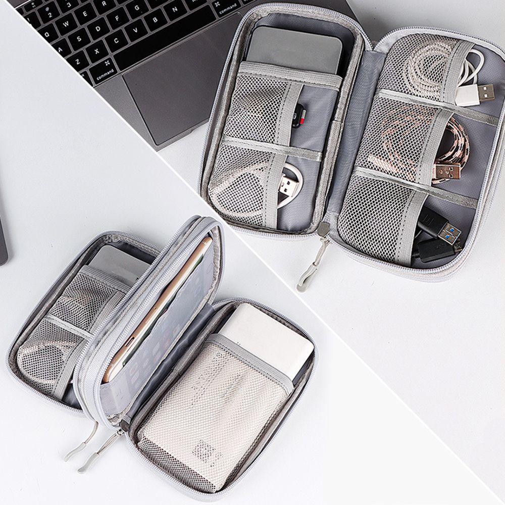 Двухслойный чехол большой емкости для USB-зарядного устройства, сумка-органайзер, сумки для хранения, чехол для хранения
Двухслойный чехол большой емкости для USB-зарядного устройства, сумка-органайзер, сумки для хранения, чехол для хранения