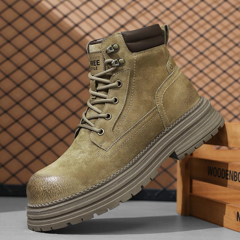 Martin boots men s new leather British retro rhubarb boots platform short boots hiking outdoor hiking boots 44
Martin boots men s new leather British retro rhubarb boots platform short boots hiking outdoor hiking boots 44