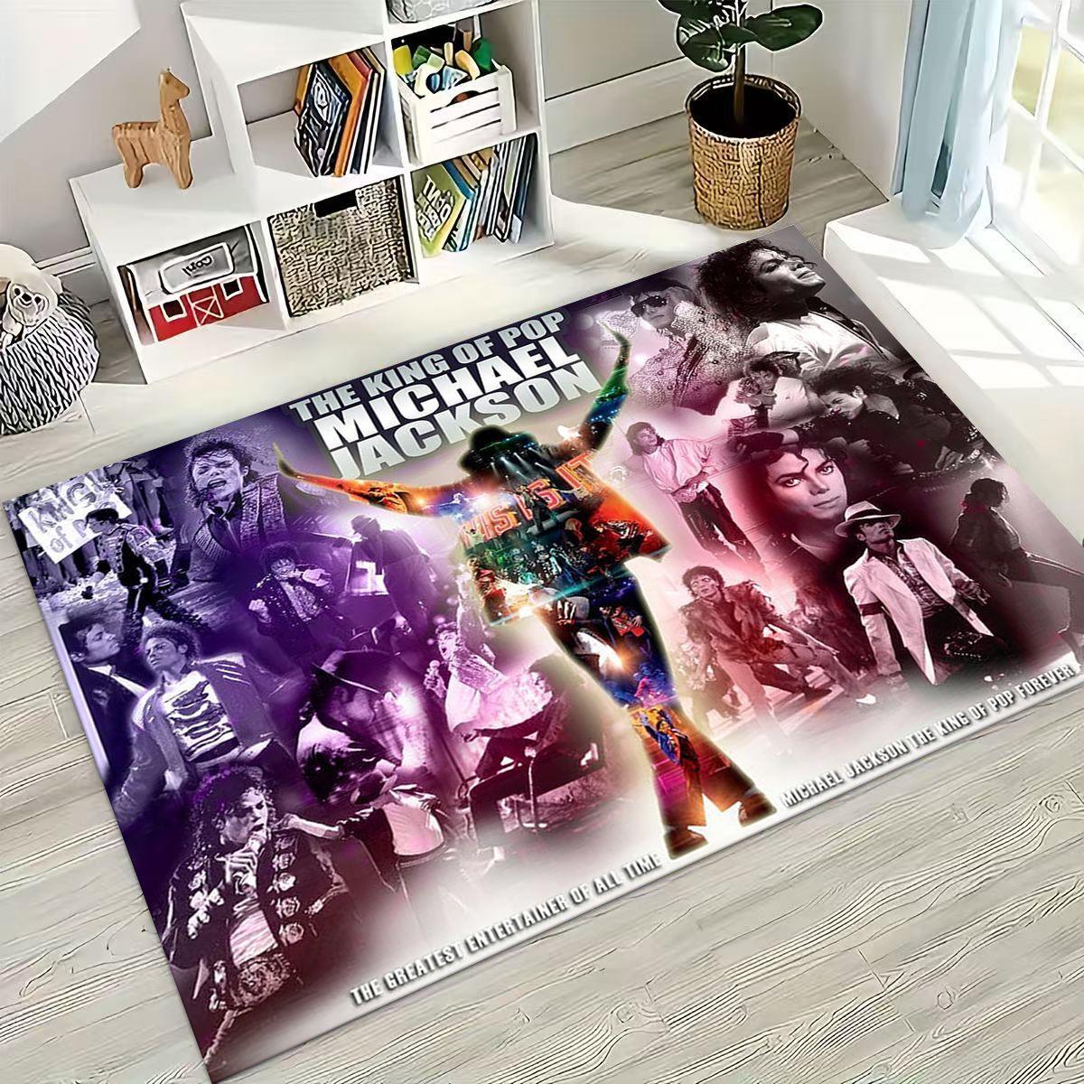 Модний килим MJ Michael Jackson Король Поп-арту для спальні, вітальні, дивана, домашній килимок для дверей, декор, великий дитячий нековзний килимок для підлоги 120x160cm( 47x62in )
Модний килим MJ Michael Jackson Король Поп-арту для спальні, вітальні, дивана, домашній килимок для дверей, декор, великий дитячий нековзний килимок для підлоги 120x160cm( 47x62in )