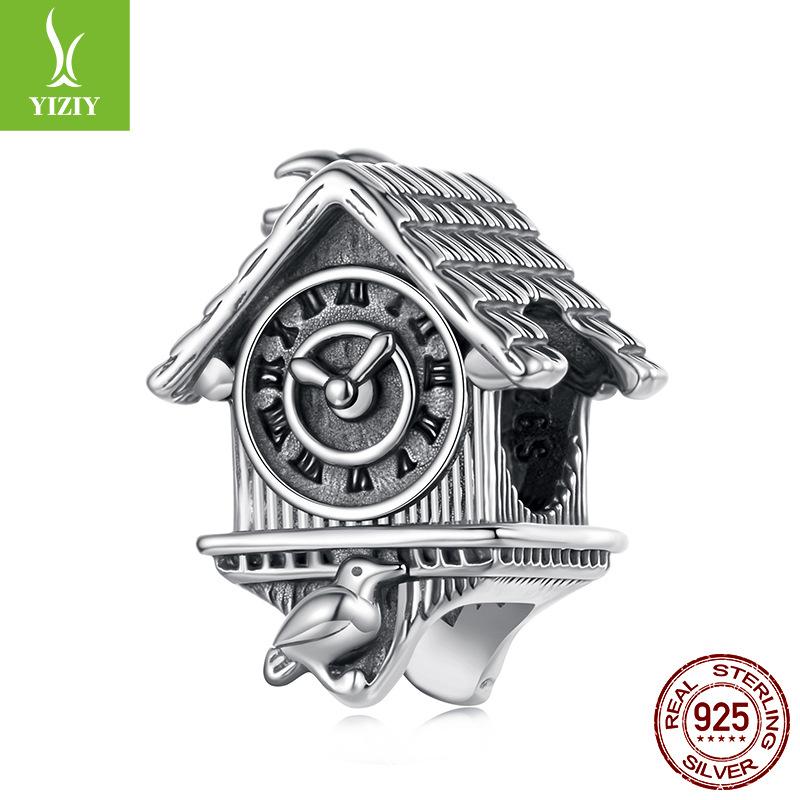 Винтажные часы с кукушкой DIY из бисера, персонализированные, в литературном стиле, бусины для часов из стерлингового серебра S925, аксессуары
Винтажные часы с кукушкой DIY из бисера, персонализированные, в литературном стиле, бусины для часов из стерлингового серебра S925, аксессуары