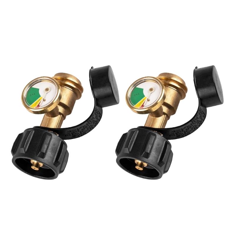 2 шт. Манометр для газових балонів пропан, Детектор витоку, Індикатор рівня пропану для кемперів, Пропановий обігрівач, Вогнище, Газовий гриль 1
2 шт. Манометр для газових балонів пропан, Детектор витоку, Індикатор рівня пропану для кемперів, Пропановий обігрівач, Вогнище, Газовий гриль 1