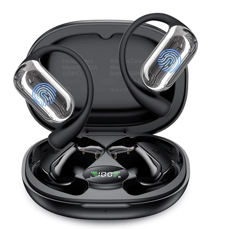 UYUXIO Real Time Translator Earphone OWS Earbuds AI Language Translation Ear Buds with 144 Languages Headphone for Business чорний
UYUXIO Real Time Translator Earphone OWS Earbuds AI Language Translation Ear Buds with 144 Languages Headphone for Business чорний