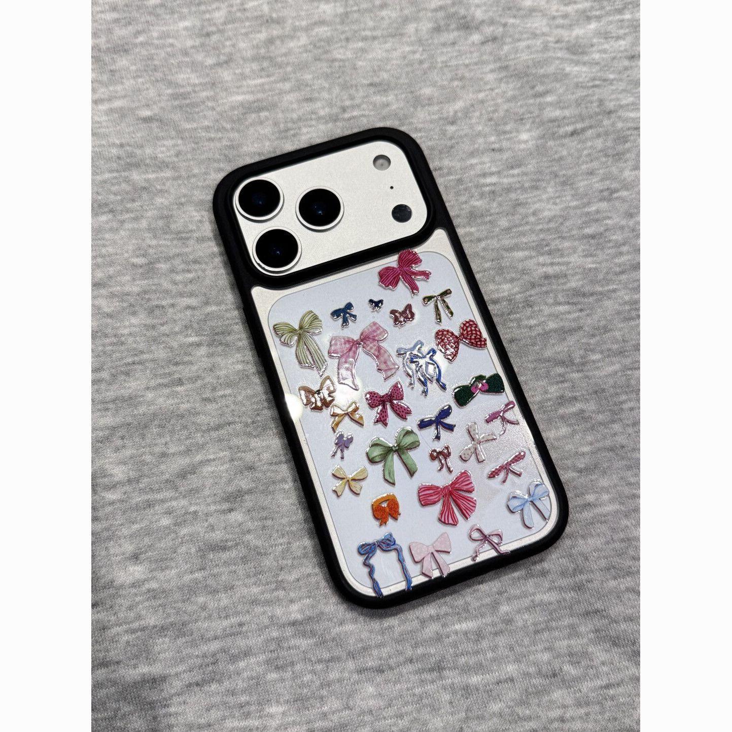 Яркая защитная пленка на весь экран с бантиком для Apple 17Pro/16Pro/15Pro/14, черная рамка, акрил, матовая отделка iPhone 14 Pro
Яркая защитная пленка на весь экран с бантиком для Apple 17Pro/16Pro/15Pro/14, черная рамка, акрил, матовая отделка iPhone 14 Pro