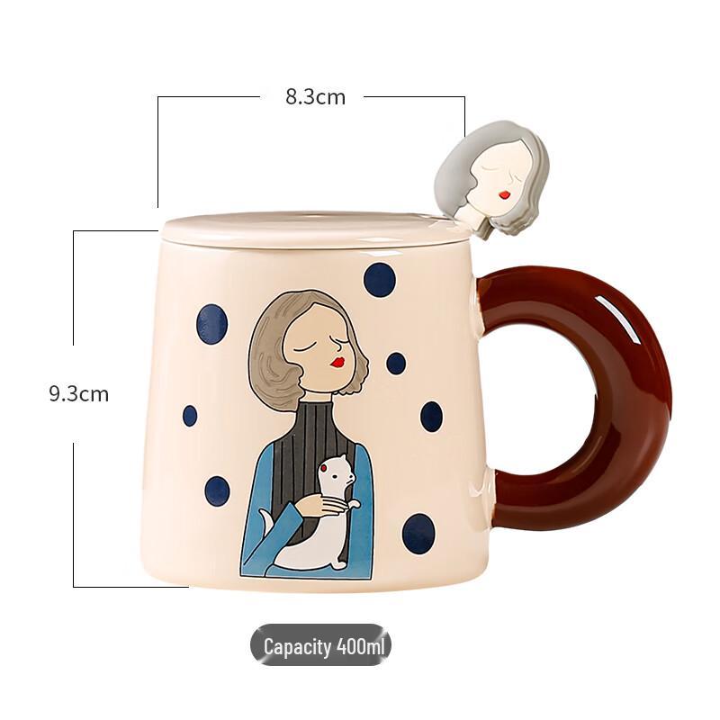 Shangheng Bowknot Girl Ceramic Mug
Shangheng Bowknot Girl Ceramic Mug