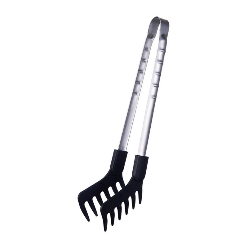 Nylon Tipped Kitchen Tongs Long Handle Salad Clip Nonslip Pastas Claw For Serving Noodles Vegetables And Grilling 1
Nylon Tipped Kitchen Tongs Long Handle Salad Clip Nonslip Pastas Claw For Serving Noodles Vegetables And Grilling 1